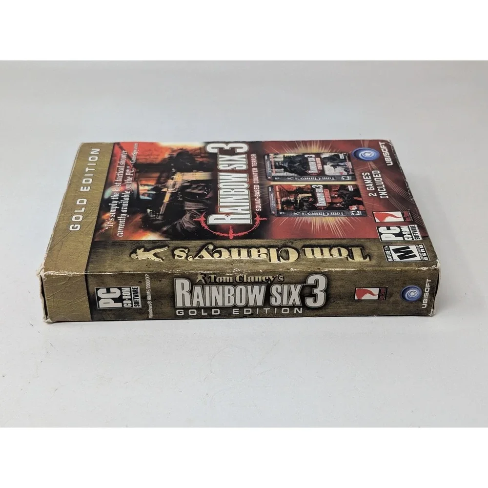 Tom Clancy's Rainbow Six 3: Gold Edition (PC, 2003) In‎ Box – Brand New & Sealed